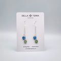Heart Dangles - Blue and Green