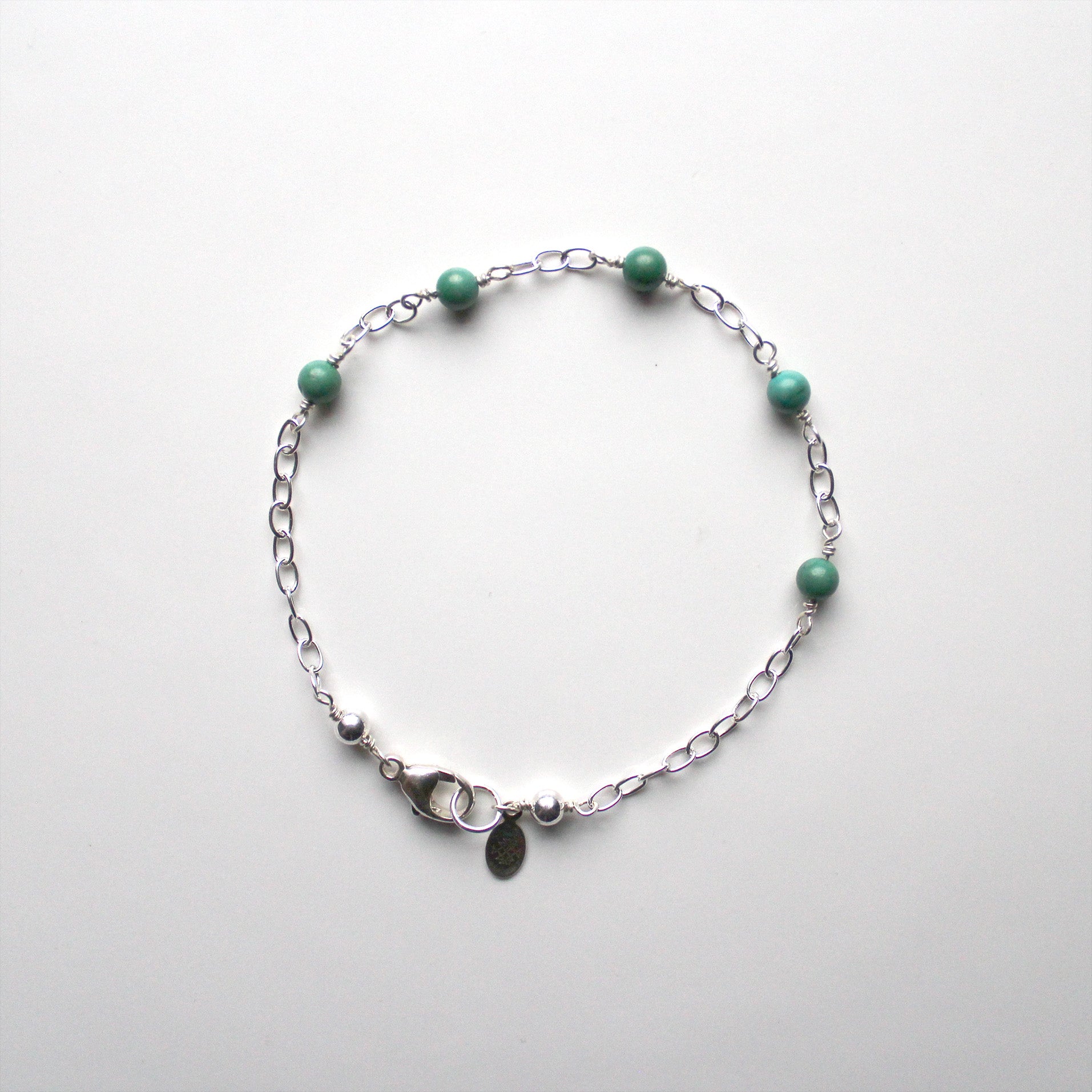 Turquoise and Sterling Silver Bracelet