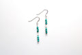 turquoise and sterling silver earrings